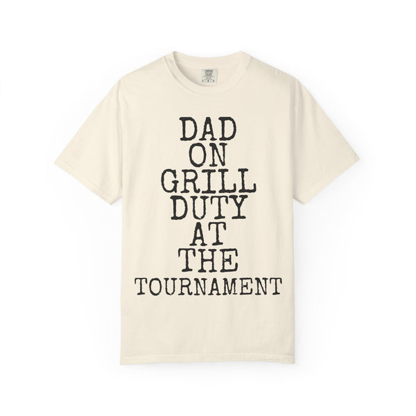 Dad On Grill Duty — Comfort Colors 1717 Garment-Dyed Tee