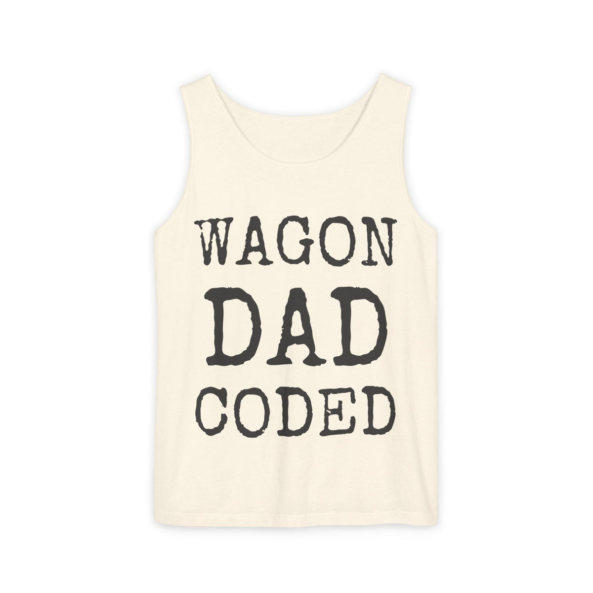 Wagon Dad Coded — Comfort Colors 9360 Garment-Dyed Tank