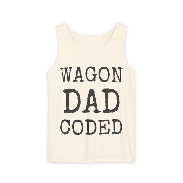 Wagon Dad Coded — Comfort Colors 9360 Garment-Dyed Tank