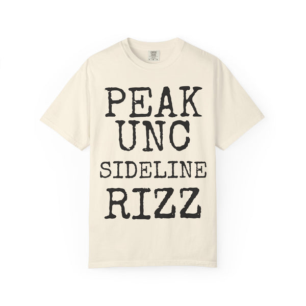 Peak Unc Sideline Rizz — Comfort Colors 1717 Garment-Dyed Tee