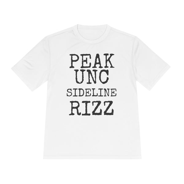 Peak Unc Sideline Rizz — Sport-Tek ST350 Moisture-Wicking Tee