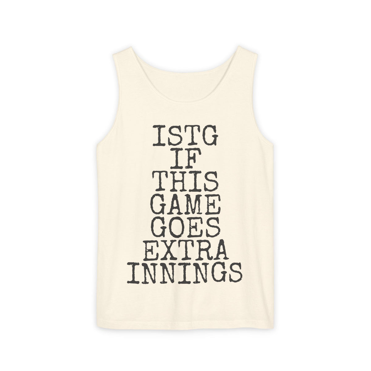 ISTG Extra Innings — Comfort Colors 9360 Garment-Dyed Tank