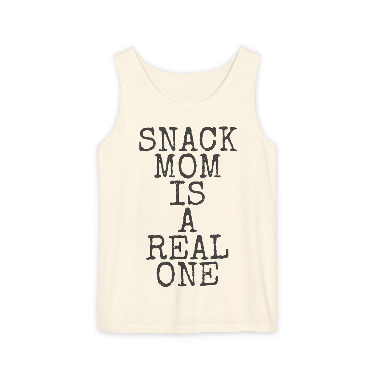 Snack Mom Is A Real One — Comfort Colors 9360 Garment-Dyed Tank