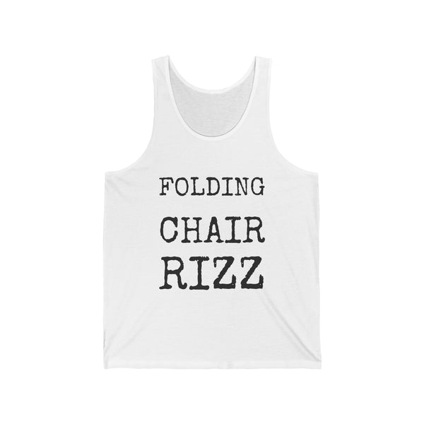 Folding Chair Rizz — Bella+Canvas 3480 Unisex Tank