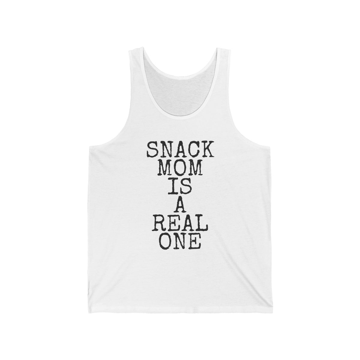 Snack Mom Is A Real One — Bella+Canvas 3480 Unisex Tank
