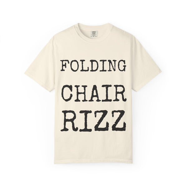 Folding Chair Rizz — Comfort Colors 1717 Garment-Dyed Tee