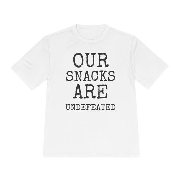 Our Snacks Are Undefeated — Sport-Tek ST350 Moisture-Wicking Tee