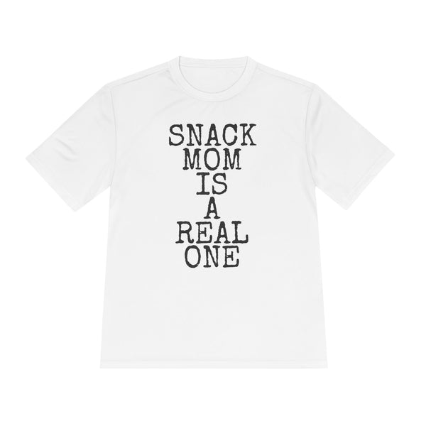 Snack Mom Is A Real One — Sport-Tek ST350 Moisture-Wicking Tee