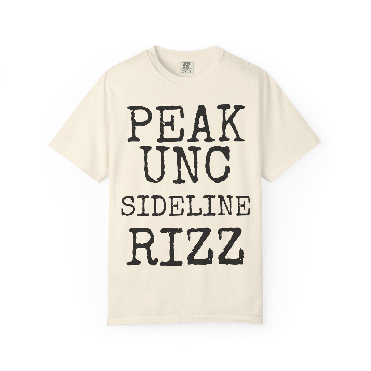 Peak Unc Sideline Rizz — Comfort Colors 1717 Garment-Dyed Tee
