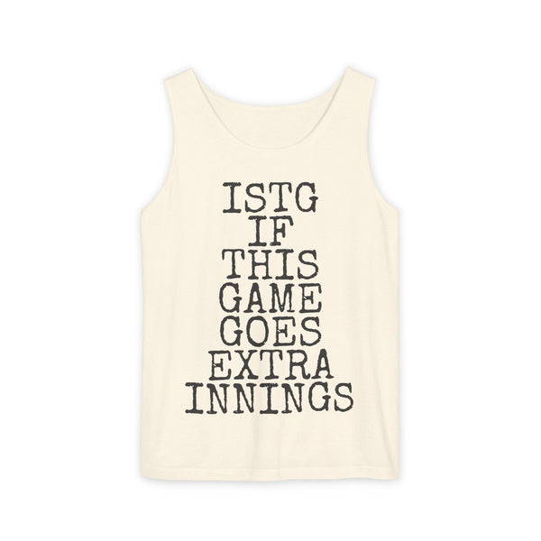 ISTG Extra Innings — Comfort Colors 9360 Garment-Dyed Tank