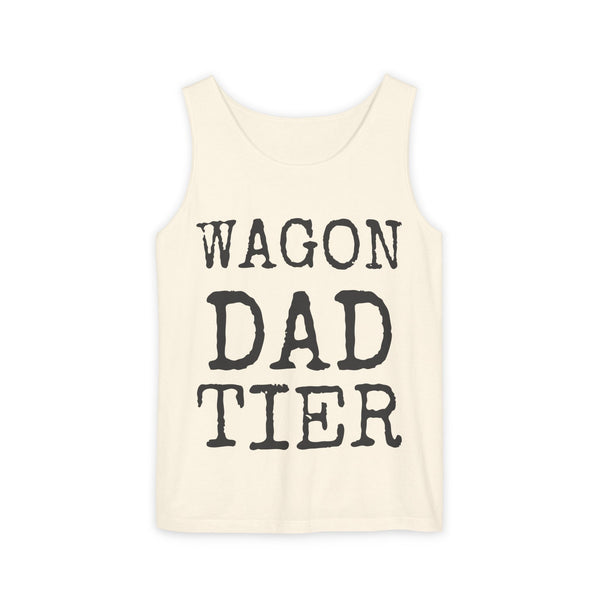Wagon Dad Tier — Comfort Colors 9360 Garment-Dyed Tank