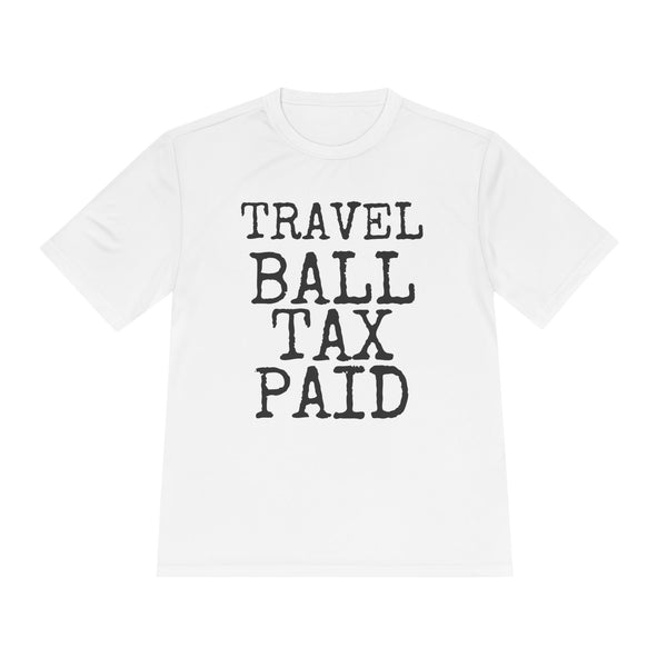 Travel Ball Tax Paid — Sport-Tek ST350 Moisture-Wicking Tee