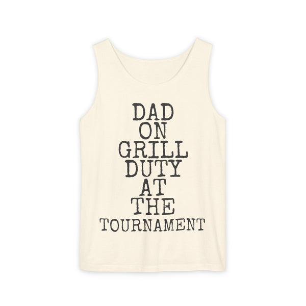 Dad On Grill Duty — Comfort Colors 9360 Garment-Dyed Tank