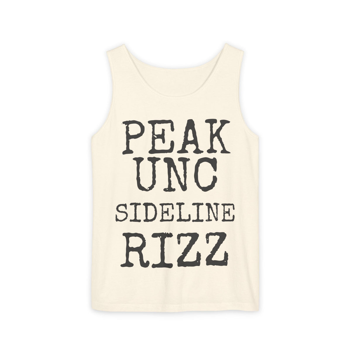 Peak Unc Sideline Rizz — Comfort Colors 9360 Garment-Dyed Tank