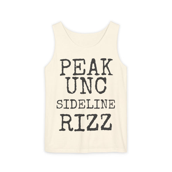 Peak Unc Sideline Rizz — Comfort Colors 9360 Garment-Dyed Tank