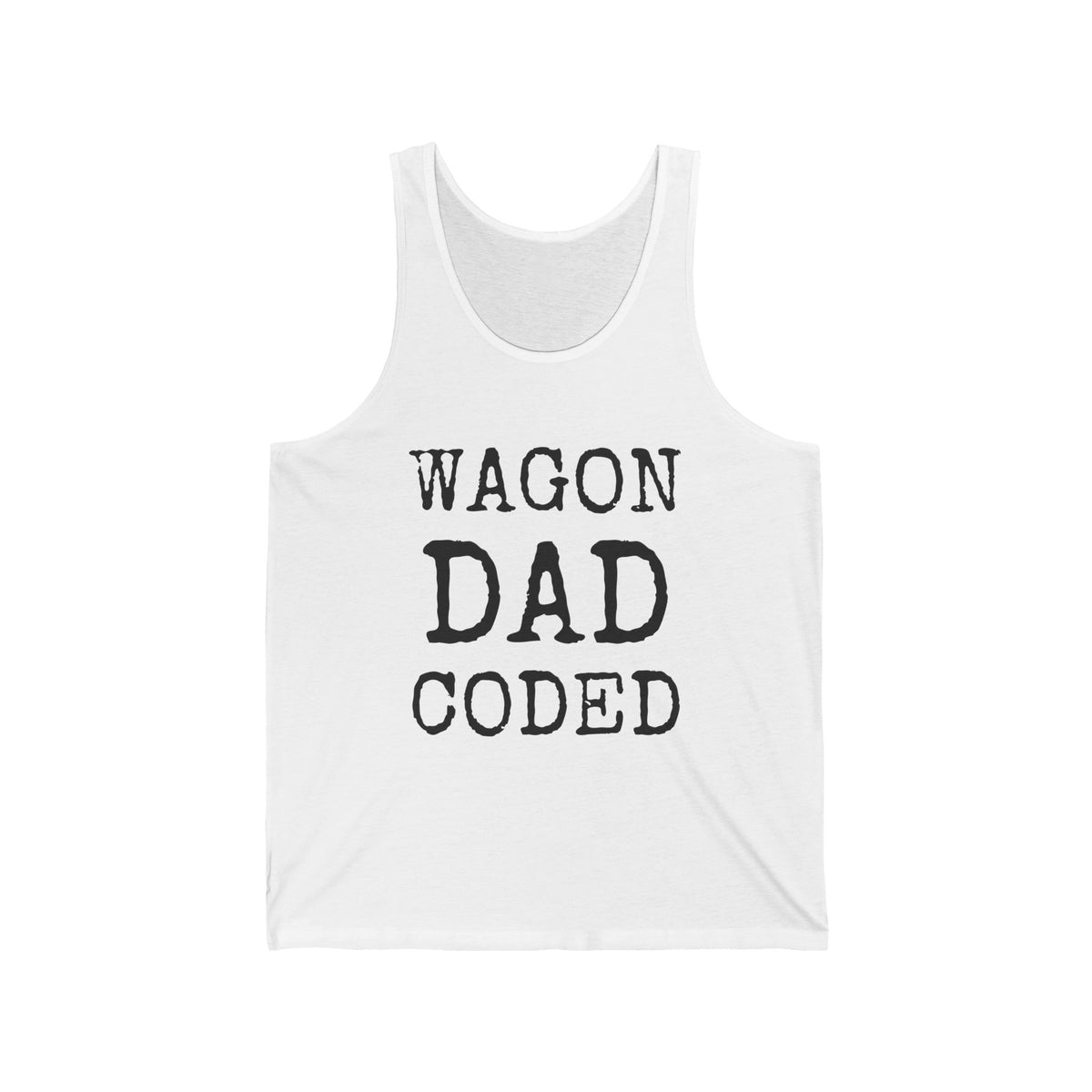 Wagon Dad Coded — Bella+Canvas 3480 Unisex Tank
