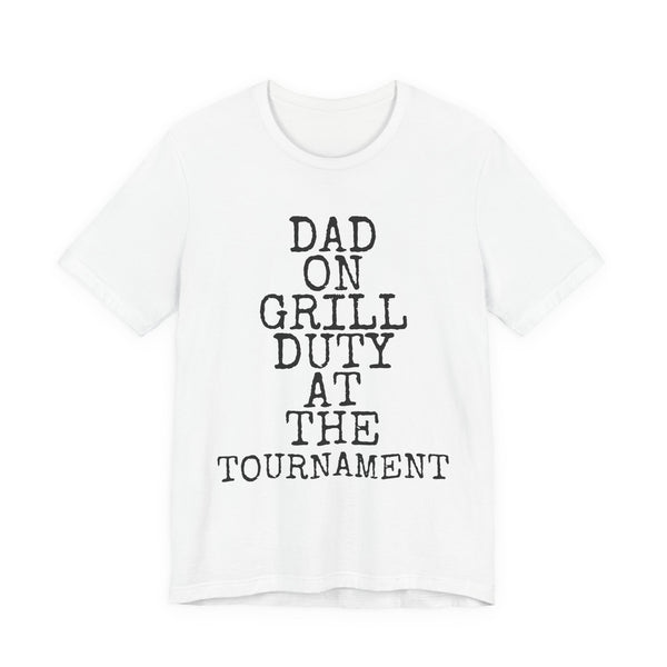 Dad On Grill Duty — Bella+Canvas 3001 Unisex Tee