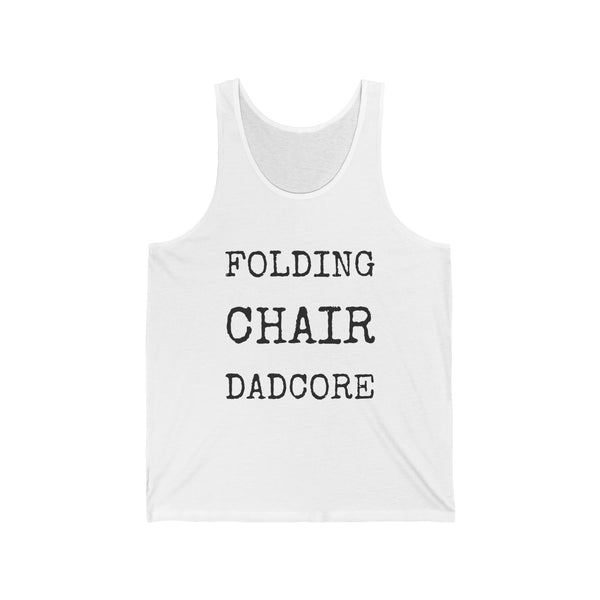 Folding Chair Dadcore — Bella+Canvas 3480 Unisex Tank